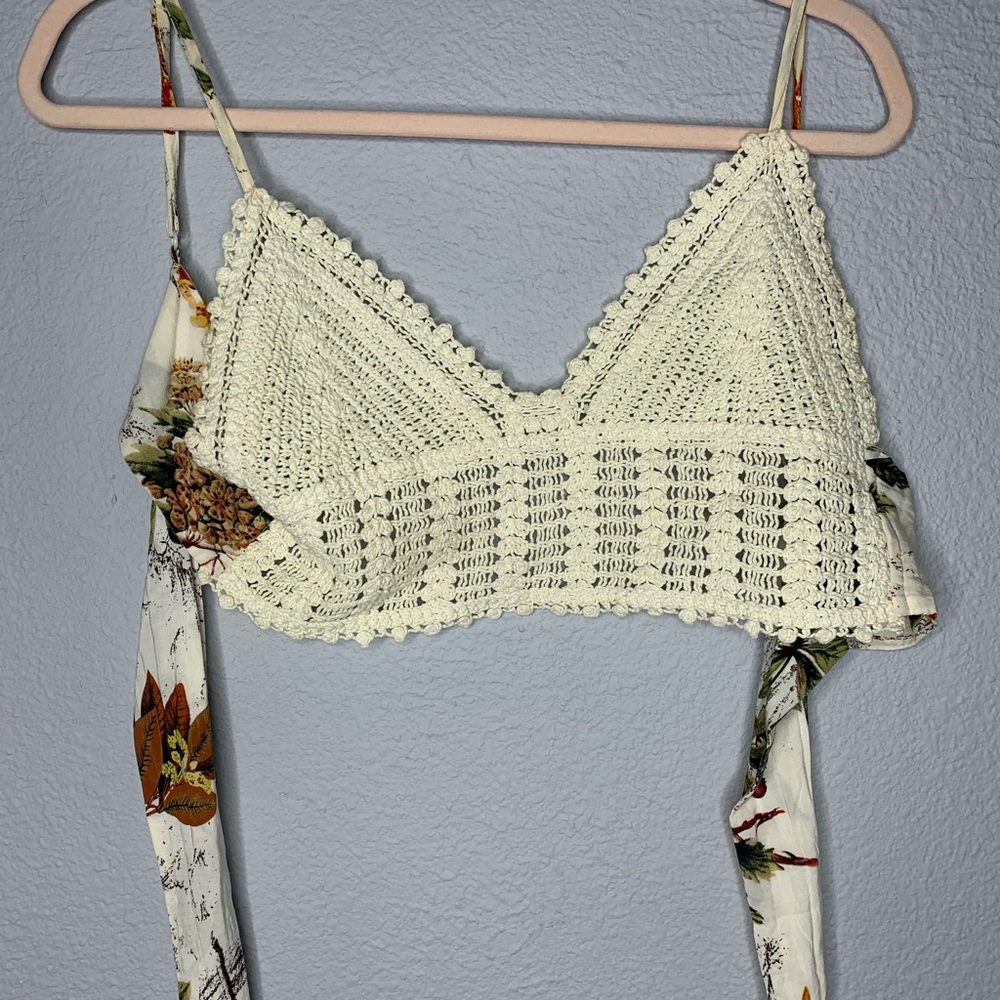 Embroidery beach top